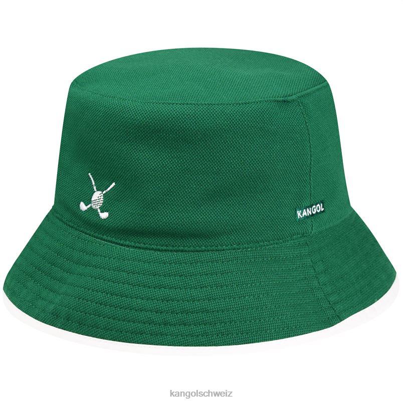 Golf-Wendeeimer Kangol Zubehör XL4T0468 unisex Grün Weiß