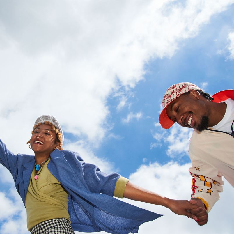 Grunge-Plaid 507 Kangol Zubehör XL4T0231 unisex Schwarz/Kirschrot