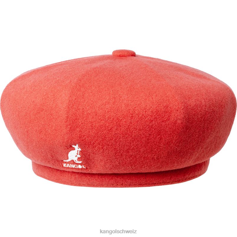 Jax-Baskenmütze aus Wolle Kangol Zubehör XL4T0441 unisex Kirschglanz