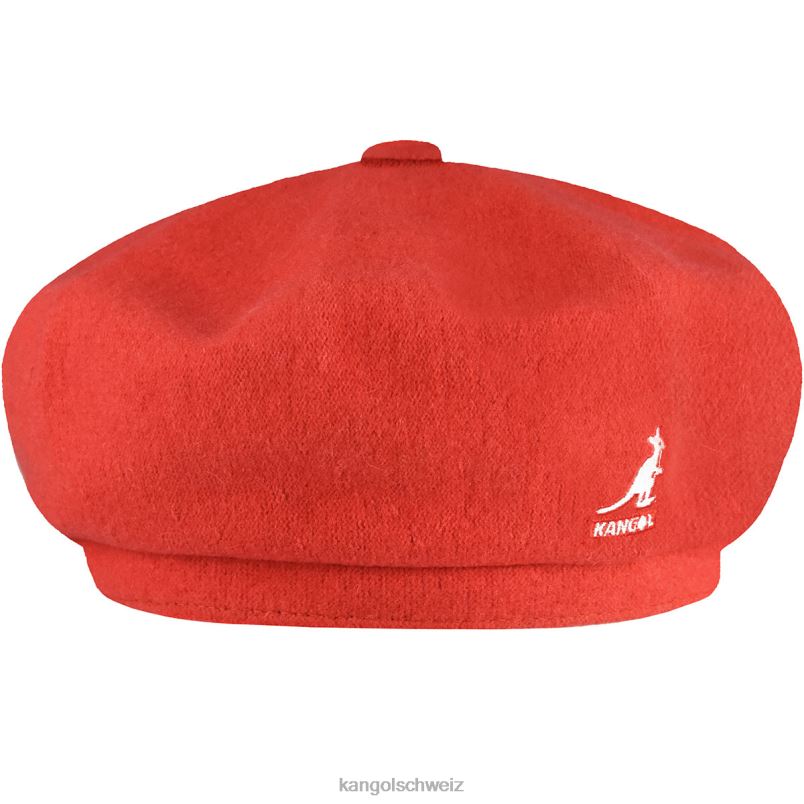 Jax-Baskenmütze aus Wolle Kangol Zubehör XL4T0441 unisex Kirschglanz