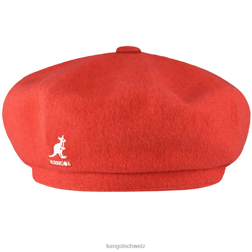 Jax-Baskenmütze aus Wolle Kangol Zubehör XL4T0441 unisex Kirschglanz
