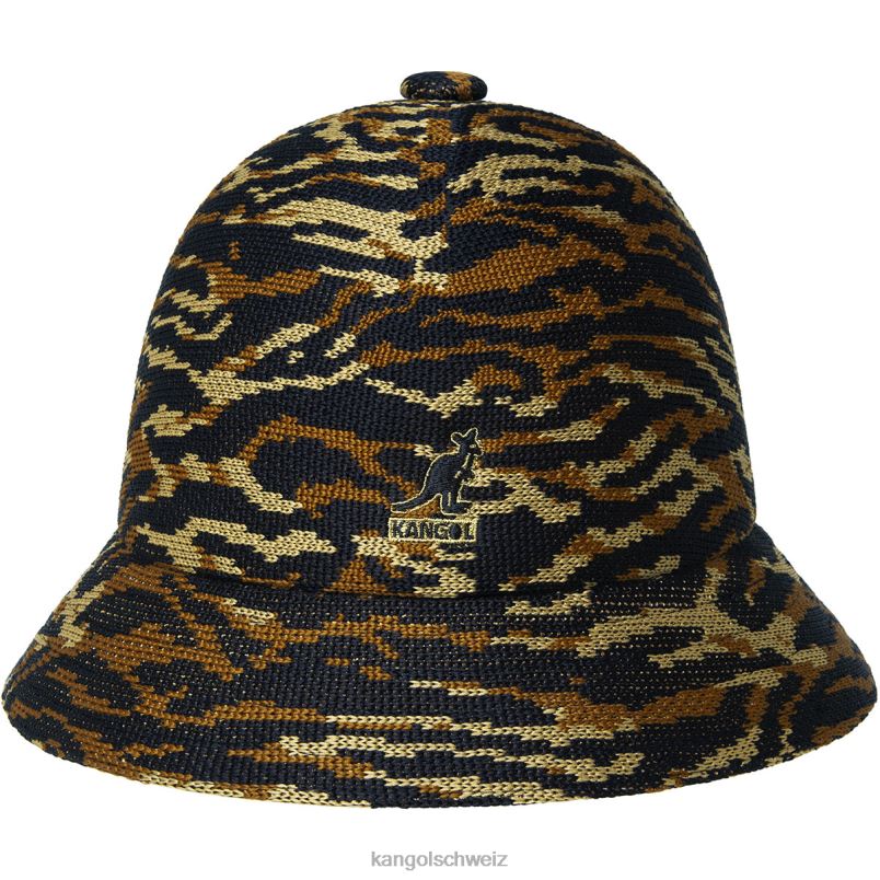 Karneval lässig Kangol Zubehör XL4T0573 unisex brauner Tiger