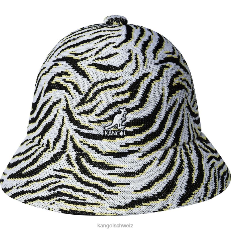 Karneval lässig Kangol Zubehör XL4T0574 unisex weißes Zebra Karneval lässig Kangol Zubehör XL4T0574 unisex weißes Zebra