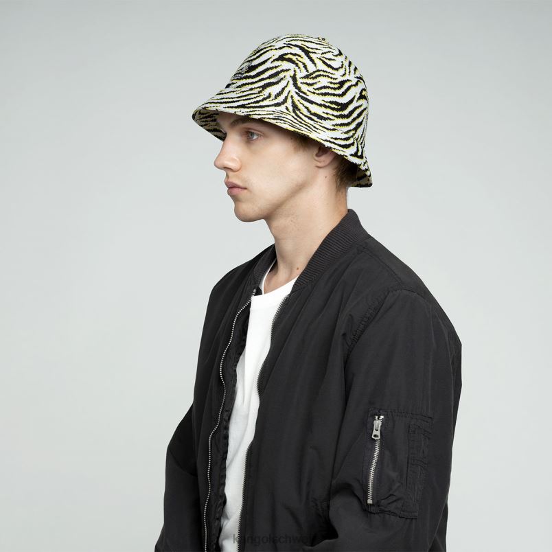 Karneval lässig Kangol Zubehör XL4T0574 unisex weißes Zebra
