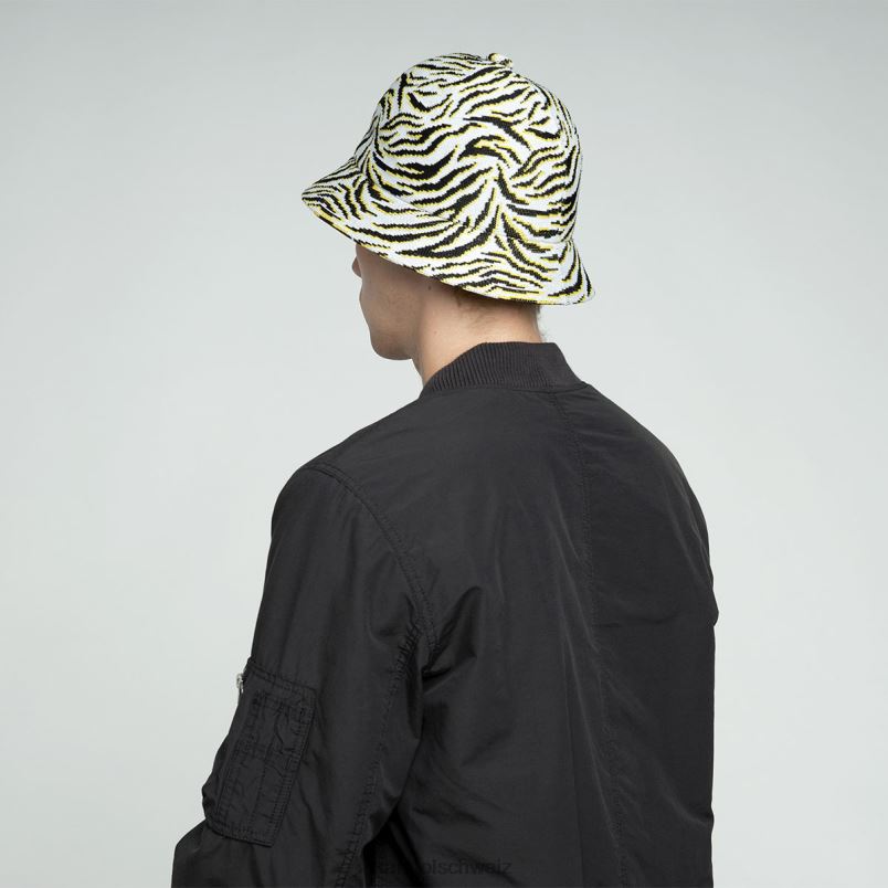 Karneval lässig Kangol Zubehör XL4T0574 unisex weißes Zebra