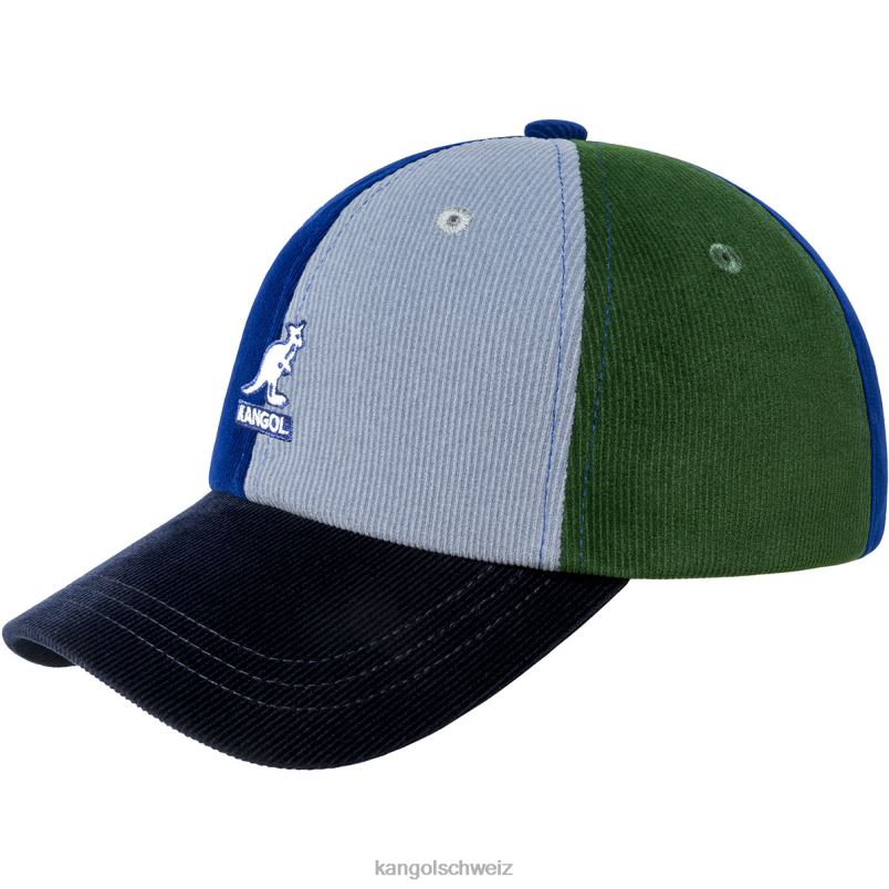 Kontrast-Pops-Baseball Kangol Zubehör XL4T0368 unisex dunkelblau/multi