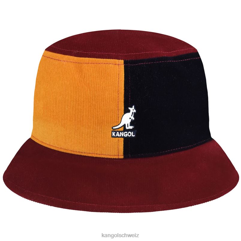 Kontrast-Pops-Eimer Kangol Zubehör XL4T0551 unisex rot multi
