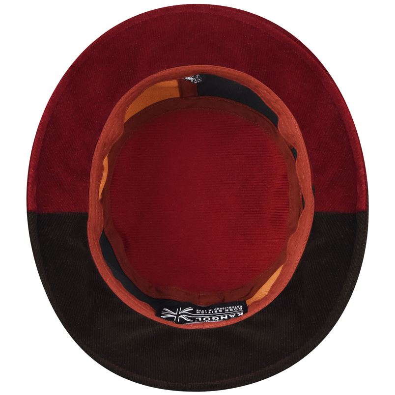 Kontrast-Pops-Eimer Kangol Zubehör XL4T0551 unisex rot multi