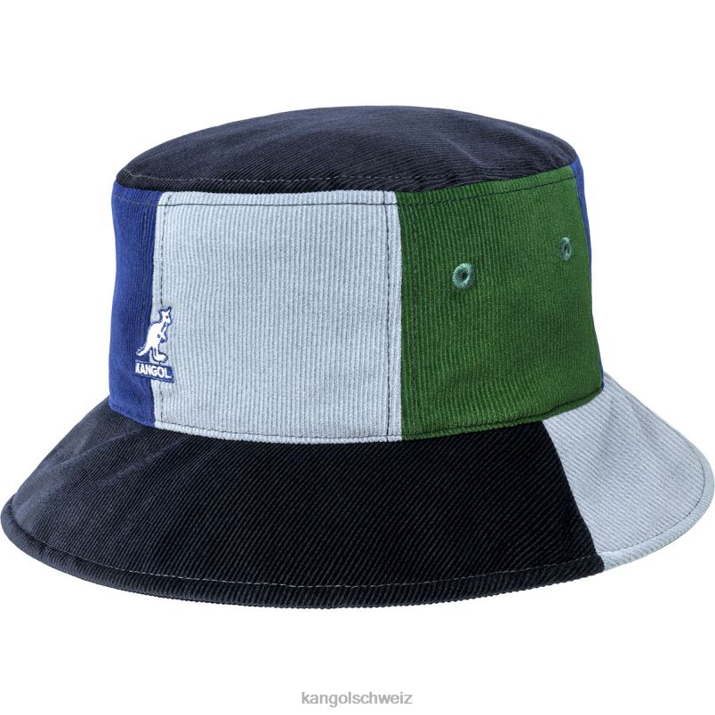 Kontrast-Pops-Eimer Kangol Zubehör XL4T0552 unisex dunkelblau/multi