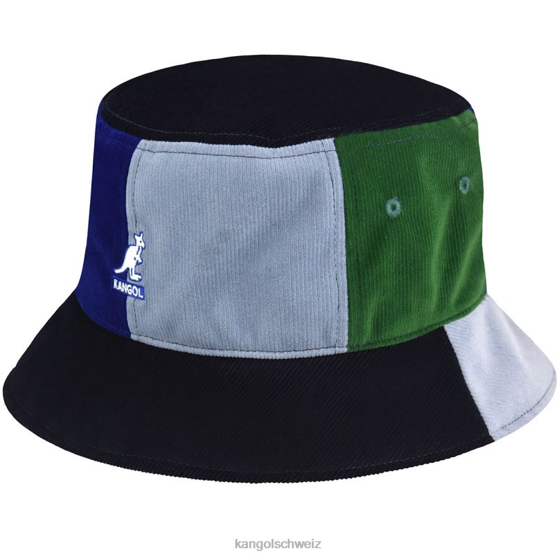 Kontrast-Pops-Eimer Kangol Zubehör XL4T0552 unisex dunkelblau/multi