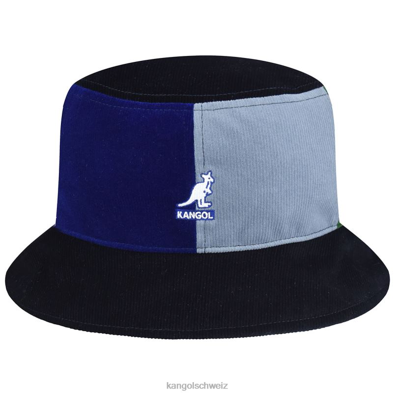 Kontrast-Pops-Eimer Kangol Zubehör XL4T0552 unisex dunkelblau/multi