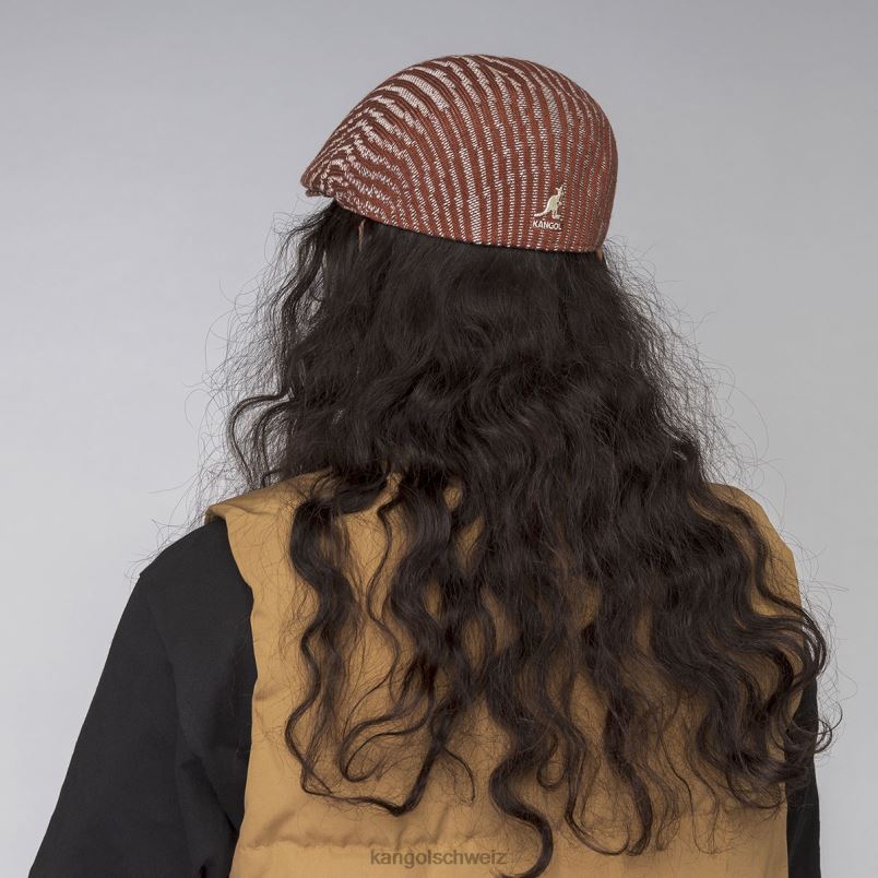 Konturwelle 507 Kangol Zubehör XL4T0208 unisex Mahagoni/Creme