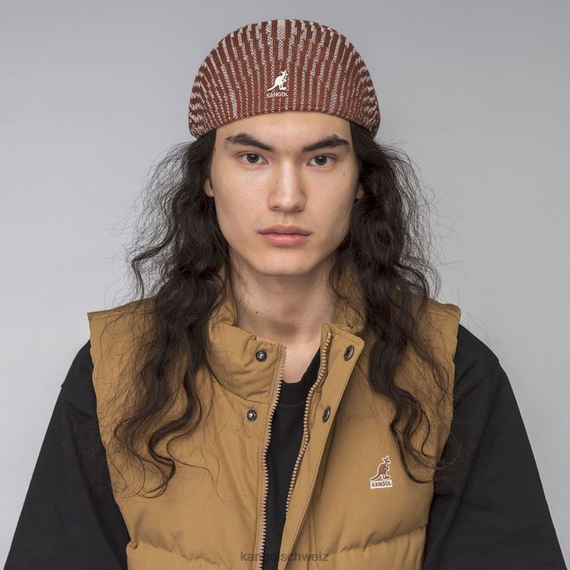 Konturwelle 507 Kangol Zubehör XL4T0208 unisex Mahagoni/Creme