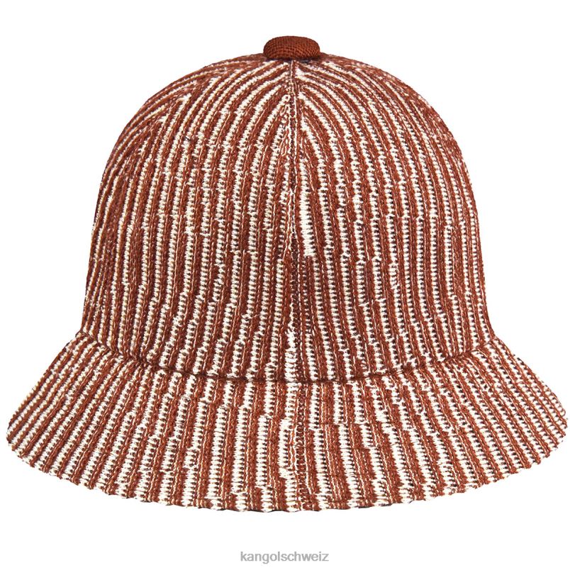 Konturwelle lässig Kangol Zubehör XL4T0560 unisex Mahagoni/Creme