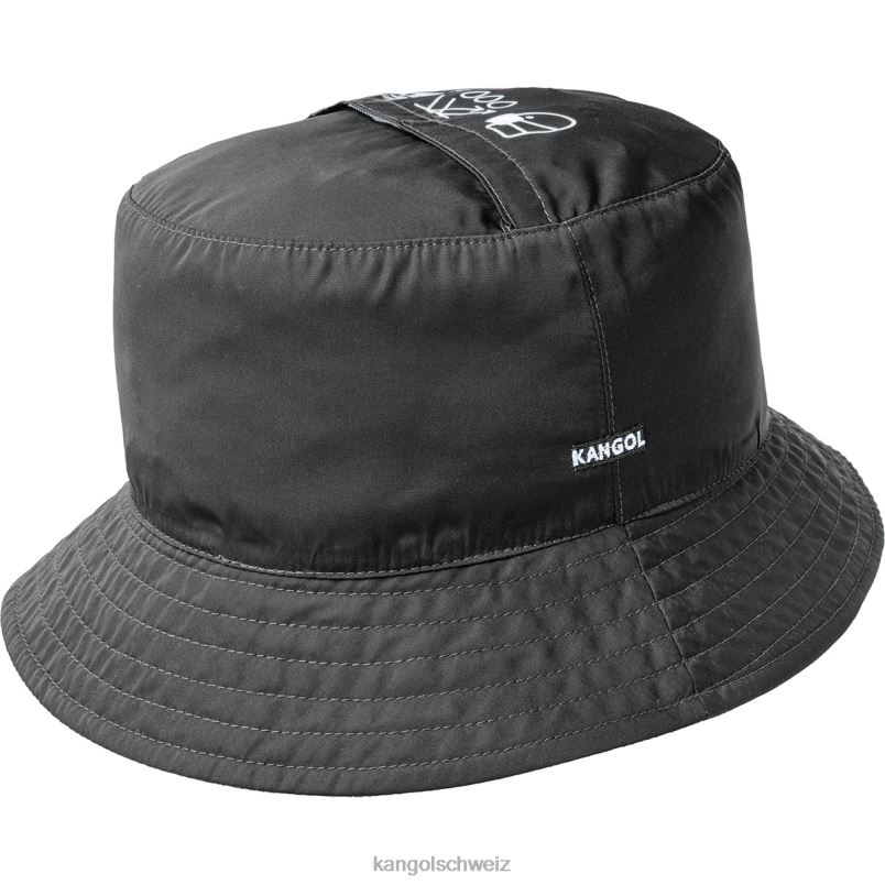 Koordinaten-Maskeneimer Kangol Zubehör XL4T0667 unisex Schwarz