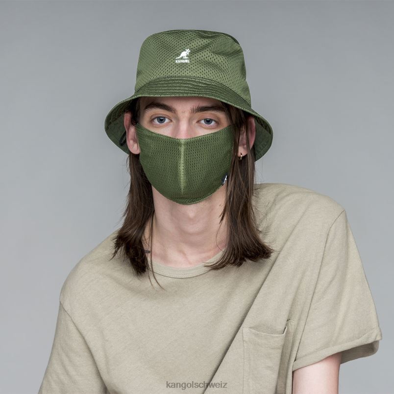 Koordinaten-Maskeneimer Kangol Zubehör XL4T0669 unisex Olive