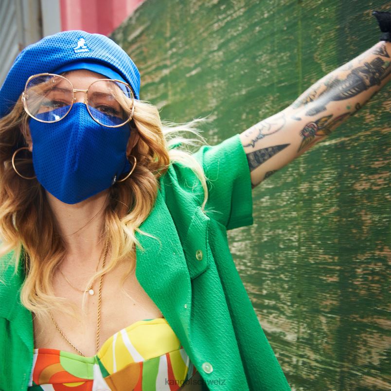 Koordinaten-Maskenmütze Kangol Zubehör XL4T0419 unisex Schwarz