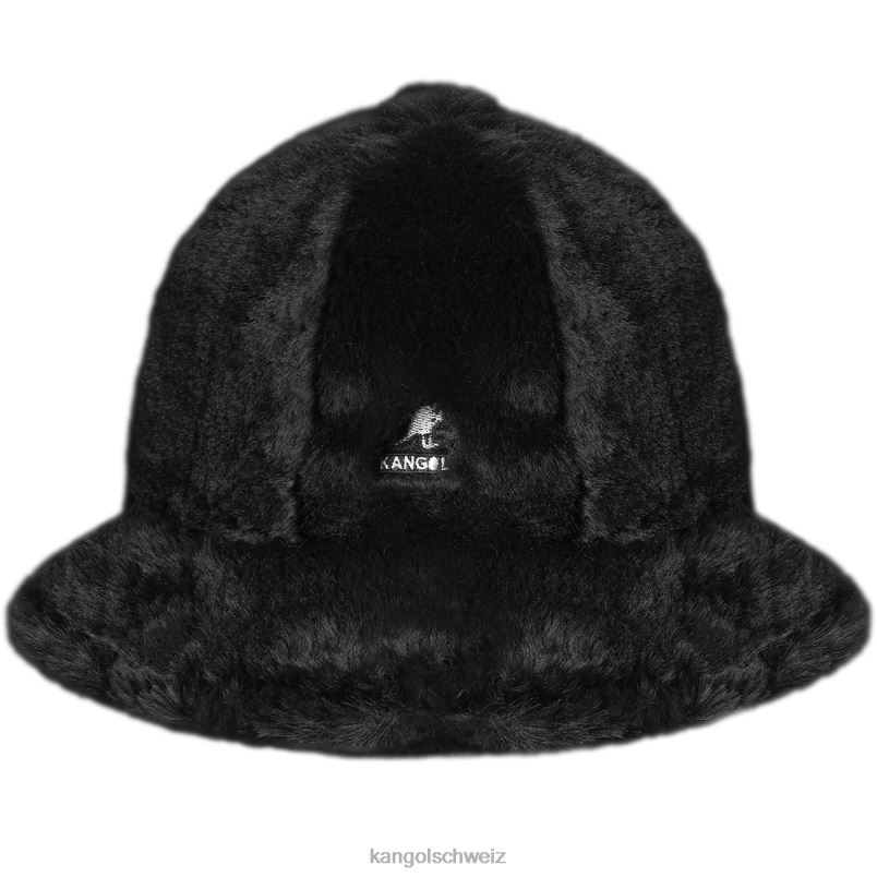 Kunstpelz lässig Kangol Zubehör XL4T0697 unisex Schwarz