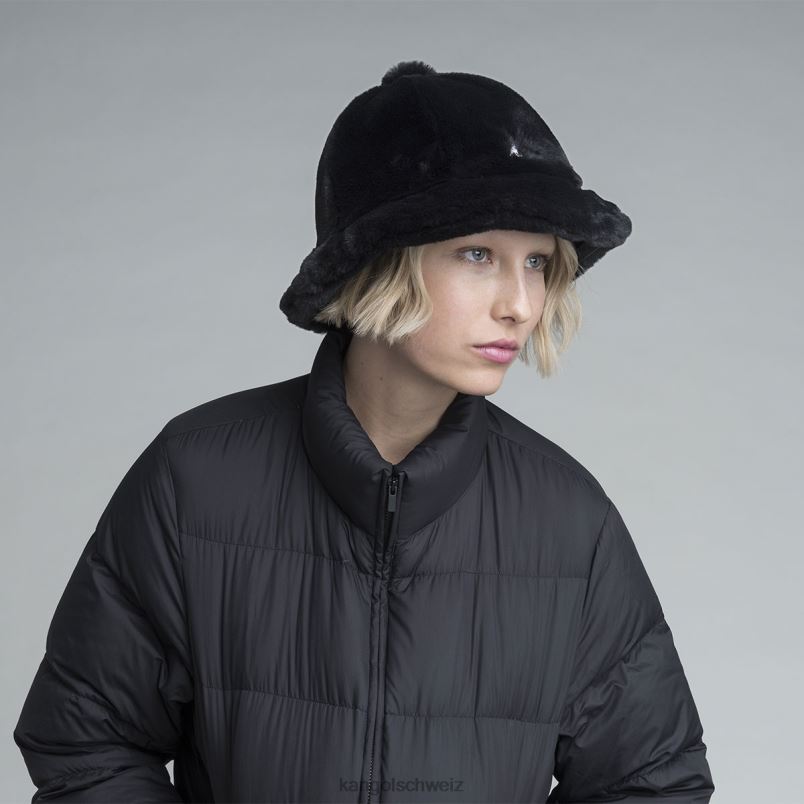 Kunstpelz lässig Kangol Zubehör XL4T0697 unisex Schwarz