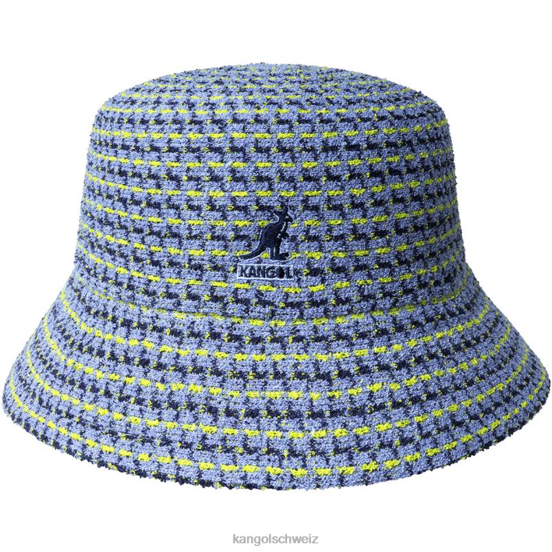 Labyrinth-Jacquard-Eimer Kangol Zubehör XL4T0663 unisex Eisflieder