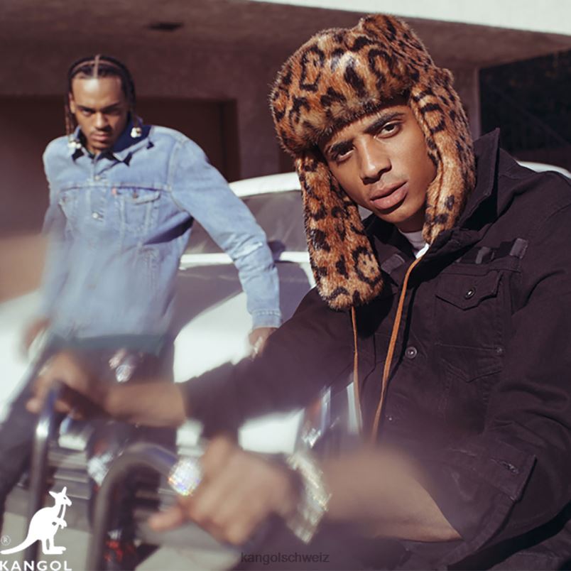 Leopardenfänger Kangol Zubehör XL4T0825 unisex Leopard