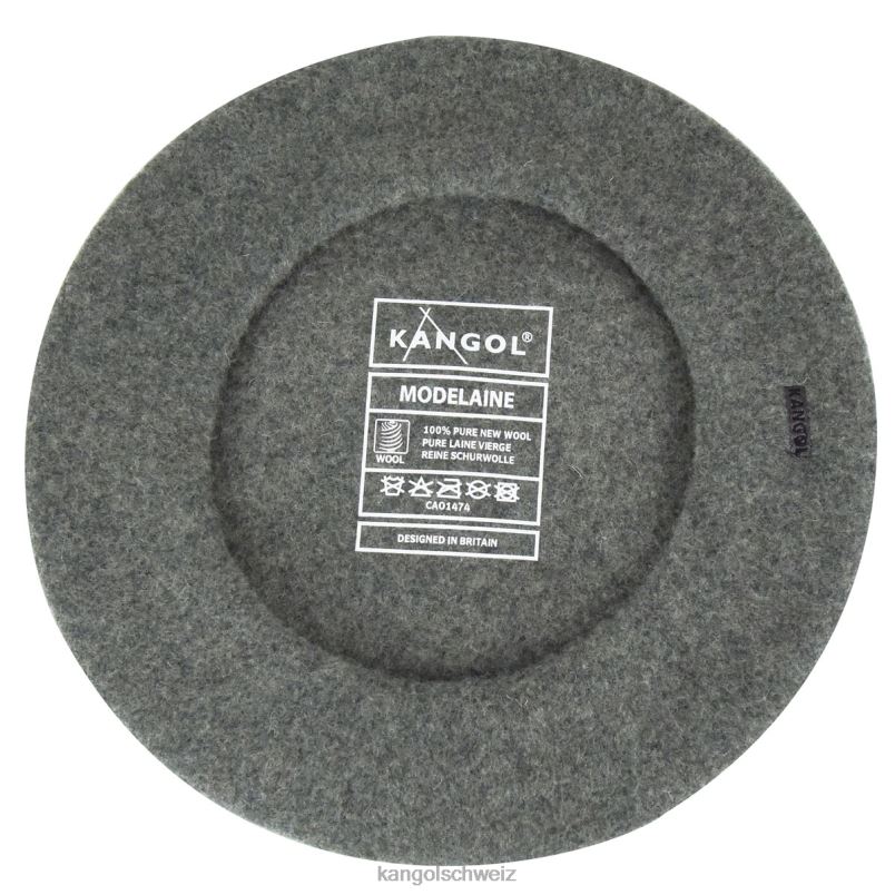 Modelaine-Baskenmütze Kangol Zubehör XL4T0445 unisex Flanell
