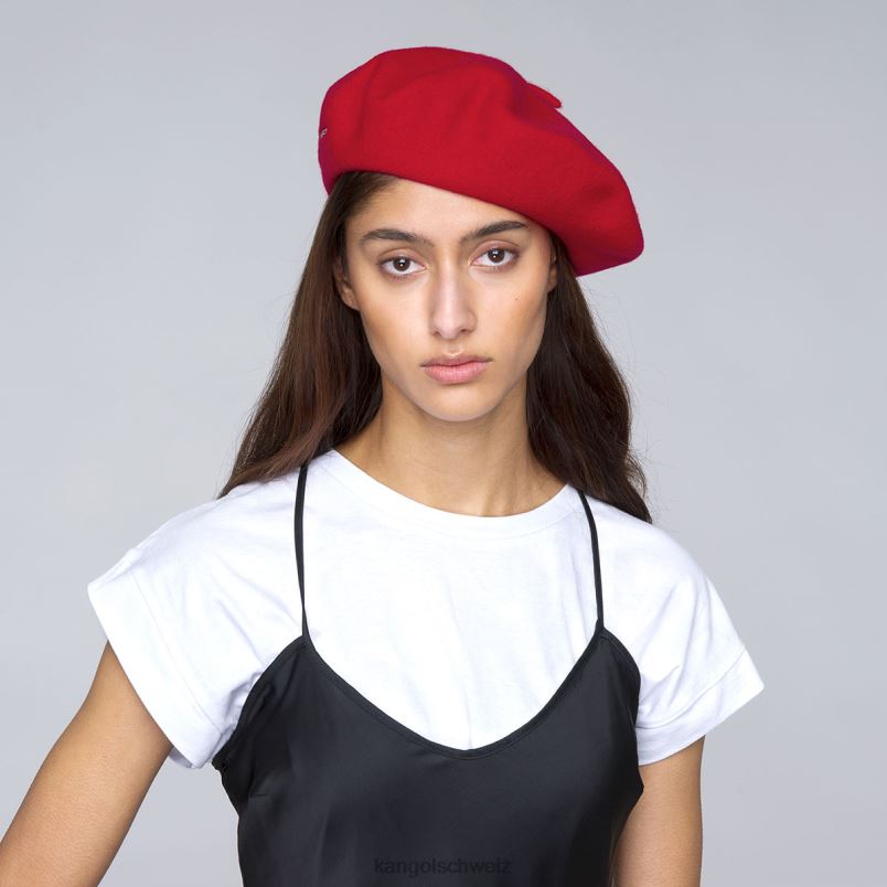 Modelaine-Baskenmütze Kangol Zubehör XL4T0448 unisex Rot