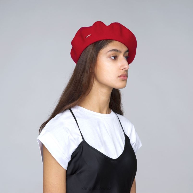 Modelaine-Baskenmütze Kangol Zubehör XL4T0448 unisex Rot