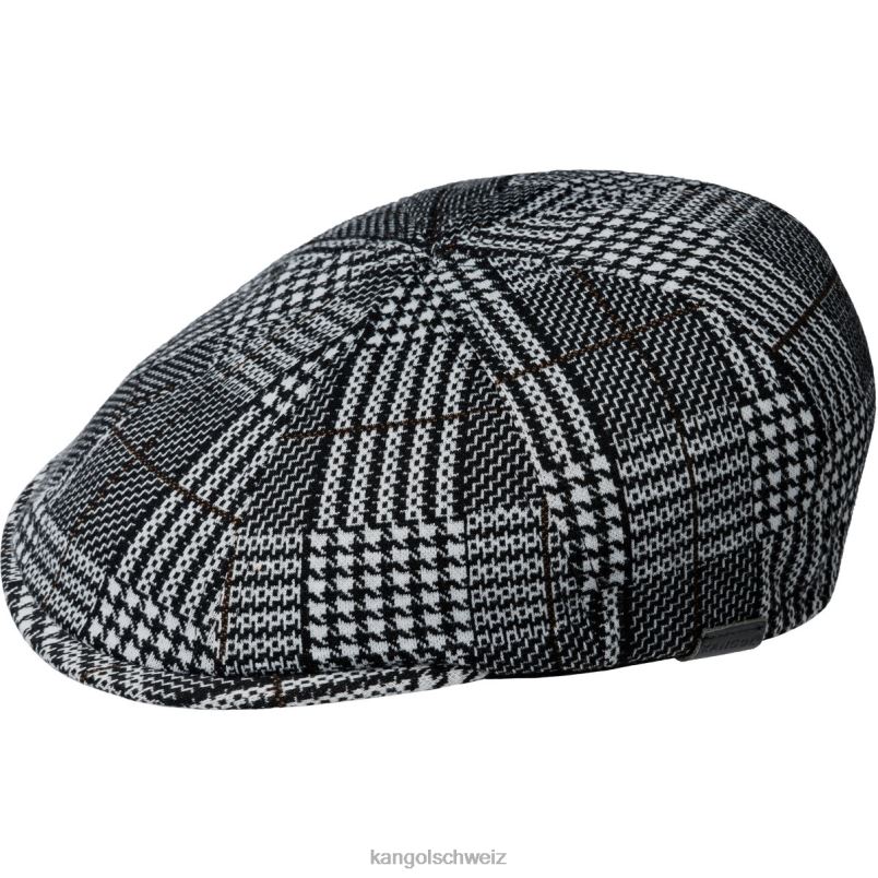 Muster-Flexfit-Kappe Kangol Zubehör XL4T0773 unisex schwarz kariert