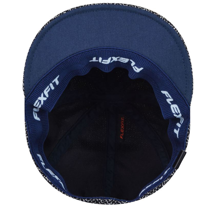 Muster-Flexfit-Kappe Kangol Zubehör XL4T0775 unisex meliertes Marineblau