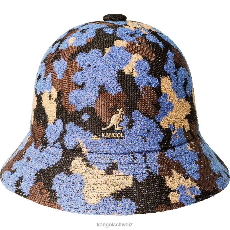 Natur-Camouflage lässig Kangol Zubehör XL4T0477 unisex braunes Tarnmuster