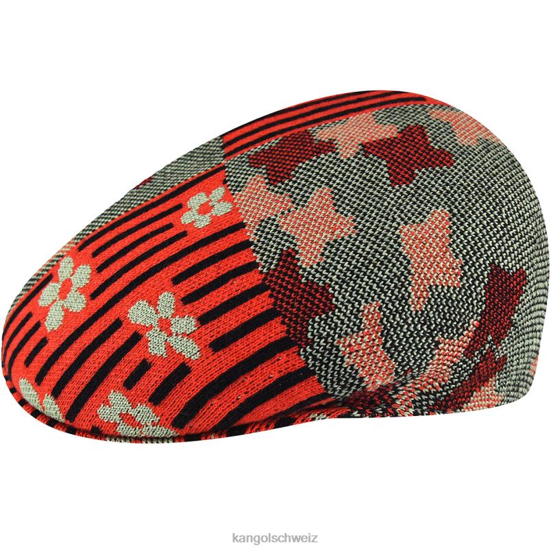 Naturflip 504 Kangol Zubehör XL4T048 unisex Ölgrün/Kirschrot