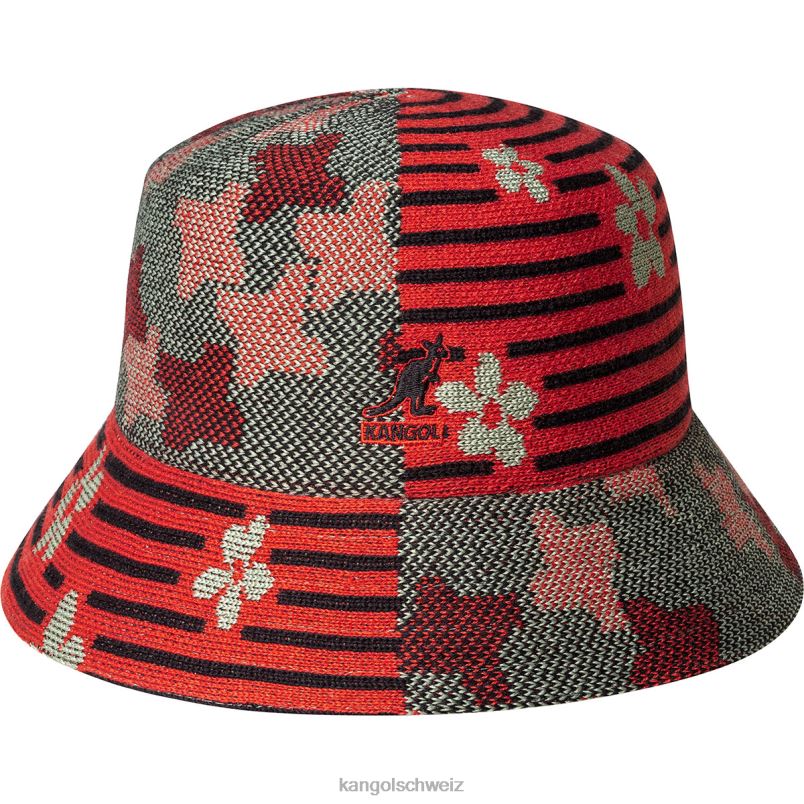 Naturflip Lahinch Kangol Zubehör XL4T0568 unisex Ölgrün/Kirschrot