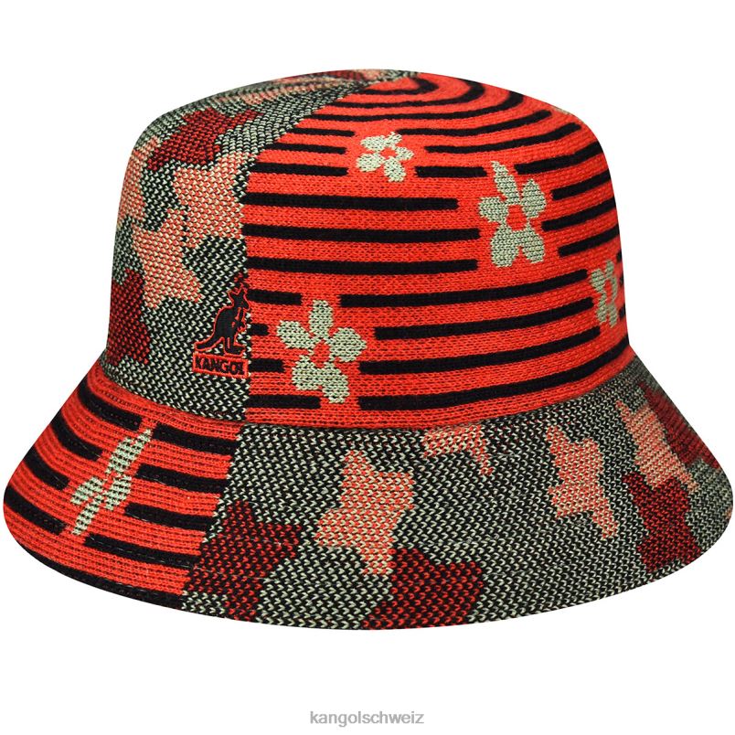 Naturflip Lahinch Kangol Zubehör XL4T0568 unisex Ölgrün/Kirschrot