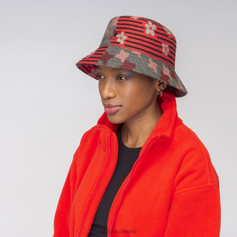 Naturflip Lahinch Kangol Zubehör XL4T0568 unisex Ölgrün/Kirschrot