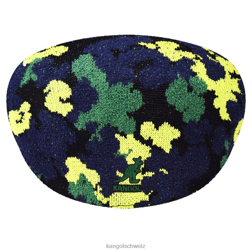 Naturtarn 504 Kangol Zubehör XL4T03 unisex schwarzes Tarnmuster