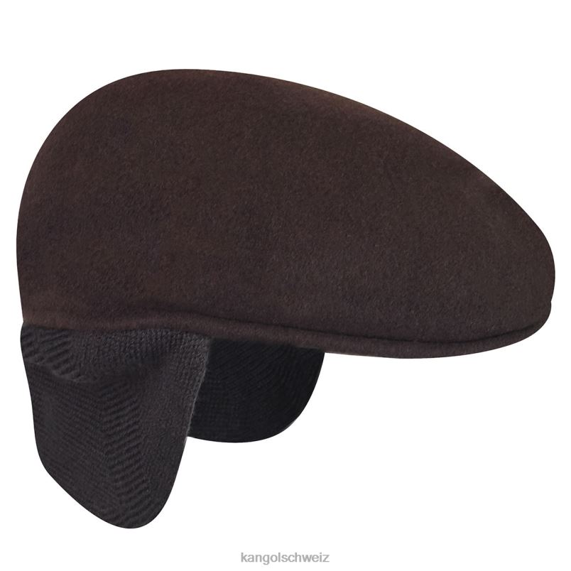 Ohrenklappe aus Wolle 504 Kangol Zubehör XL4T0150 unisex Espresso