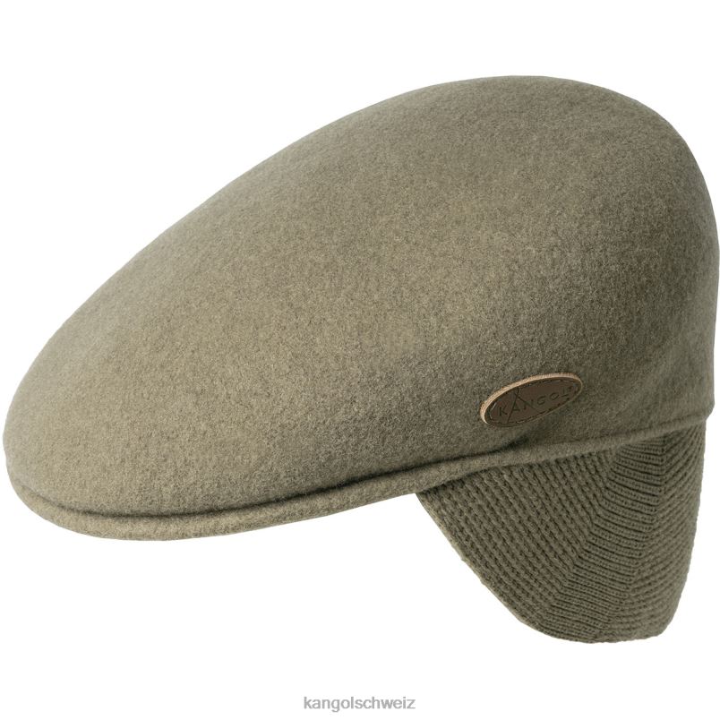 Ohrenklappe aus Wolle 504 Kangol Zubehör XL4T0152 unisex Taupe