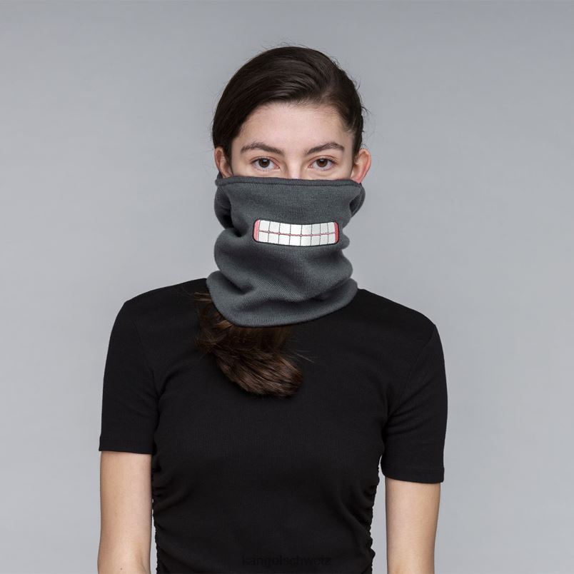 Okay, faltbare Sturmhaube Kangol Zubehör XL4T0811 unisex Holzkohle