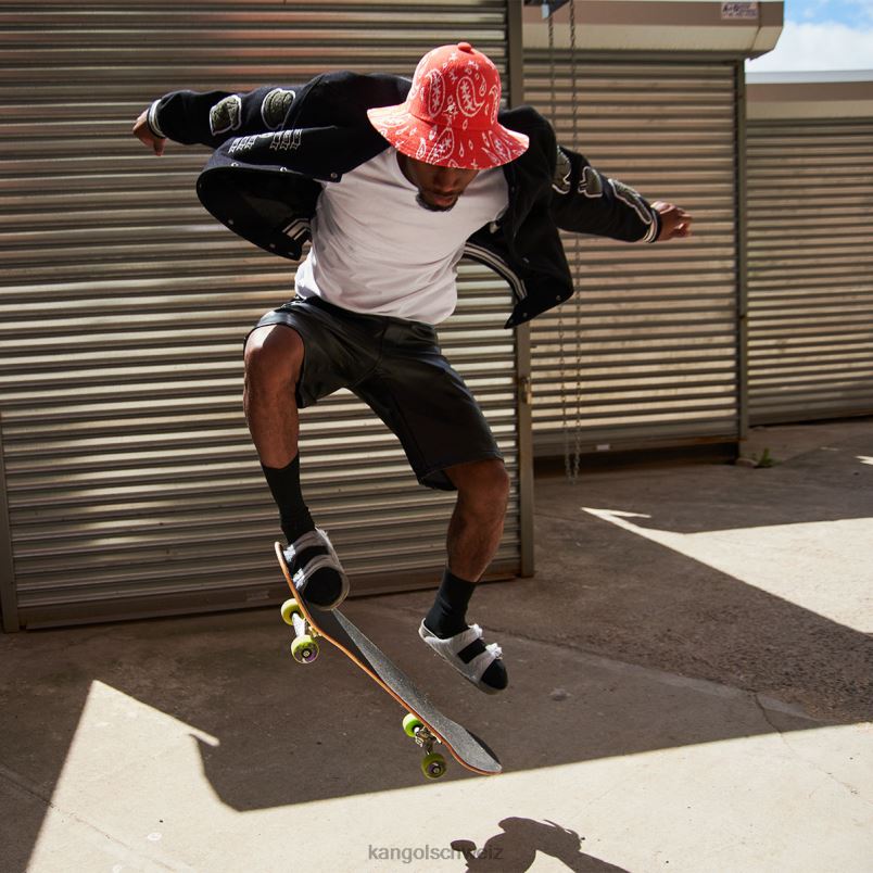 Paisley mit breiter Krempe, lässig Kangol Zubehör XL4T0659 unisex dunkelblau/weiß