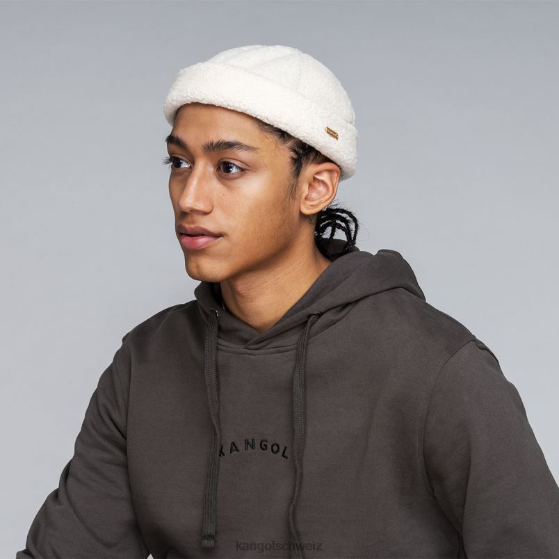 Plüsch-Uhrenkappe Kangol Zubehör XL4T0813 unisex nicht-gerade weiss