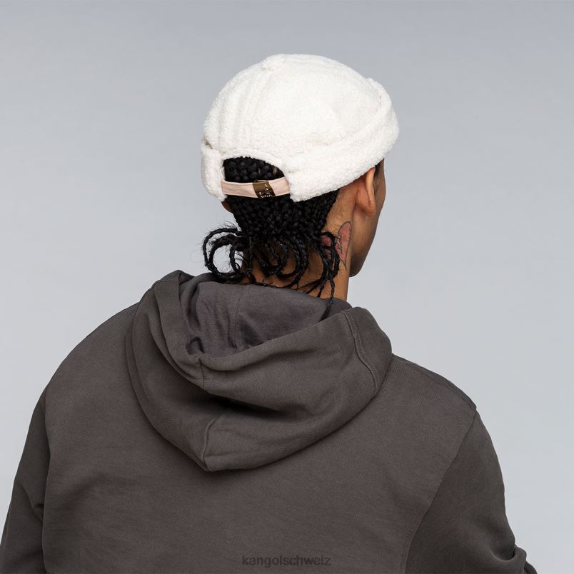 Plüsch-Uhrenkappe Kangol Zubehör XL4T0813 unisex nicht-gerade weiss