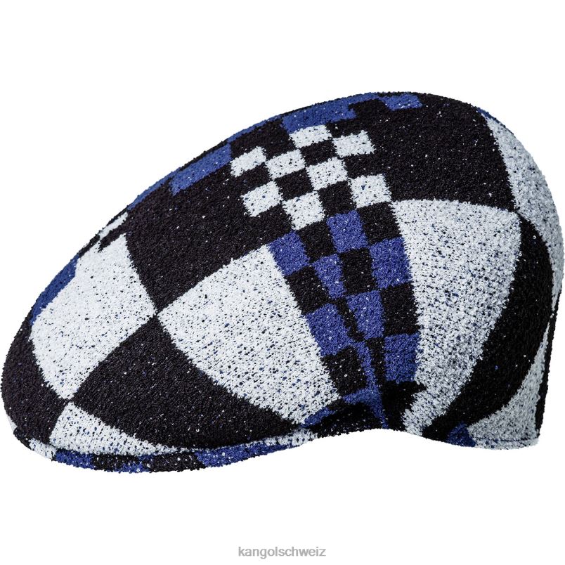 Pop-Gingham 504 Kangol Zubehör XL4T012 unisex Sternenblau/Schwarz