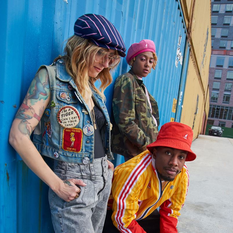 Preppy-Jax-Baskenmütze Kangol Zubehör XL4T0416 unisex grau