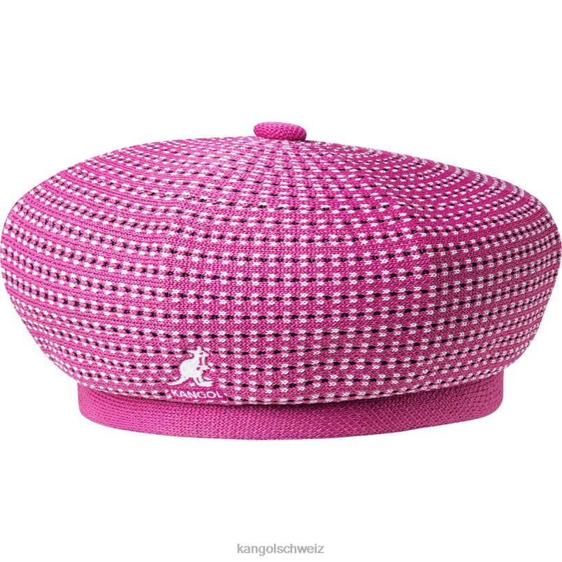 Preppy-Jax-Baskenmütze Kangol Zubehör XL4T0417 unisex elektrisches Rosa