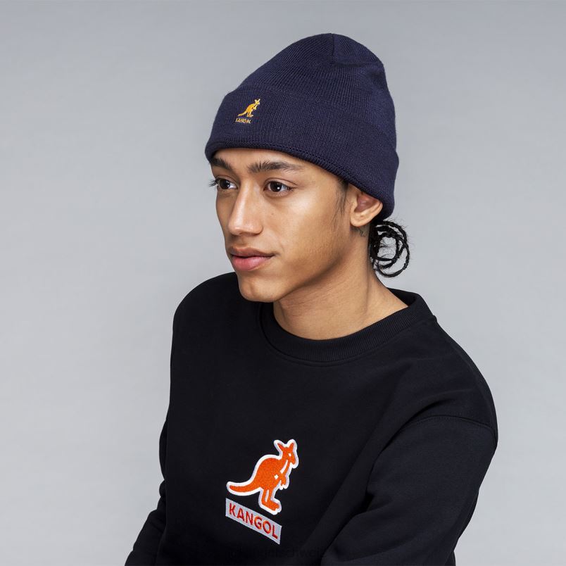 Rev-Beanie mit Rippstreifen Kangol Zubehör XL4T0809 unisex Schwarz