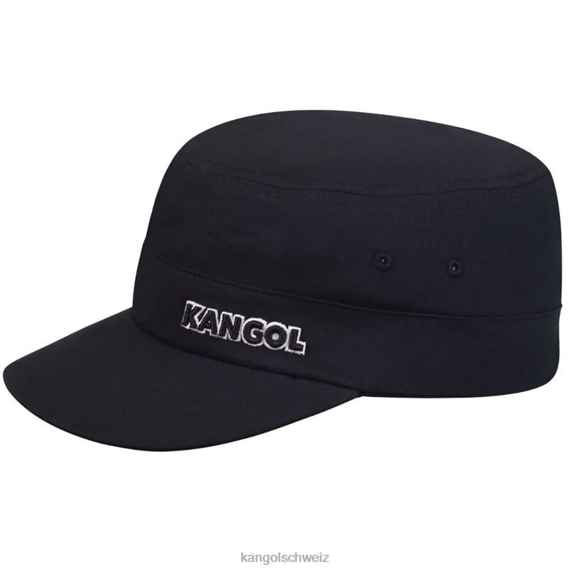 Ripstop-Armeekappe Kangol Zubehör XL4T0267 unisex Schwarz