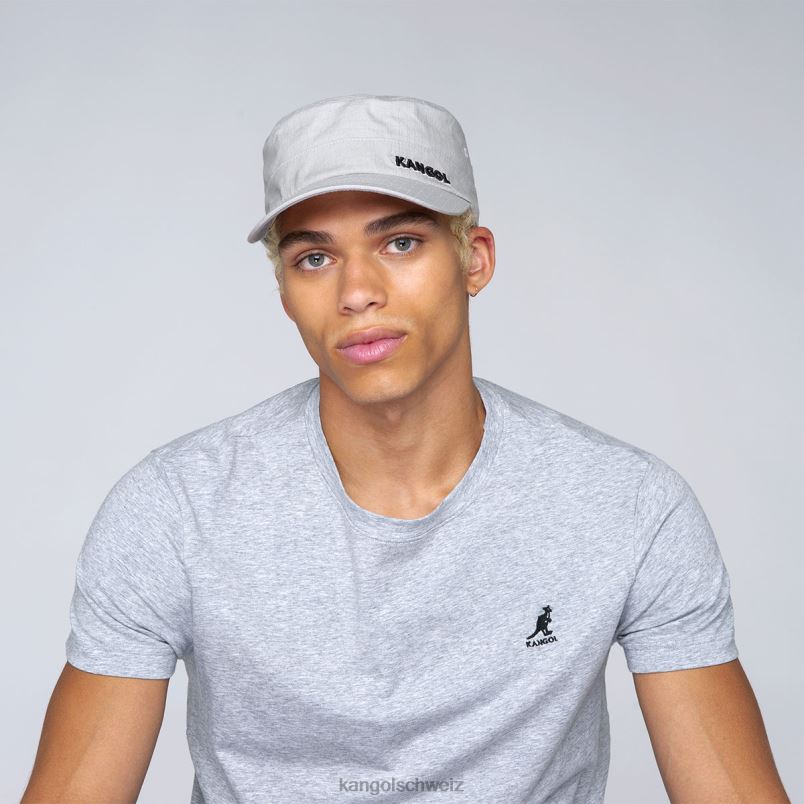 Ripstop-Armeekappe Kangol Zubehör XL4T0269 unisex grau