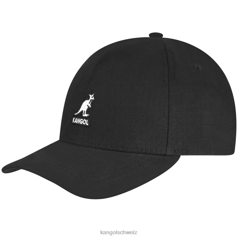 Ripstop-Baseball Kangol Zubehör XL4T0365 unisex Schwarz