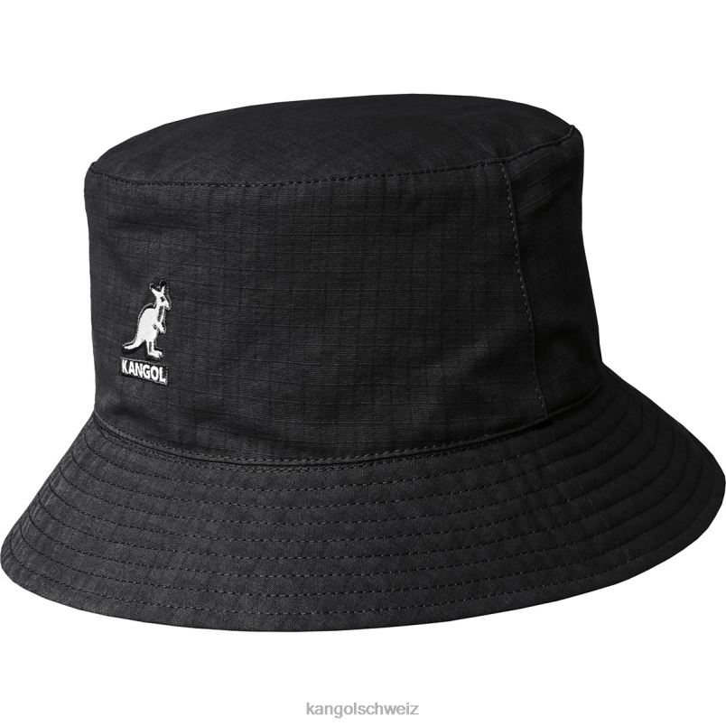 Ripstop Essential Rev Bucket Kangol Zubehör XL4T0517 unisex Schwarz
